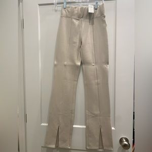 Abercrombie & Fitch Cream Flare Pants